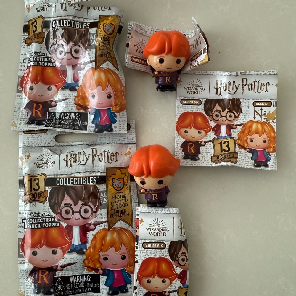 Harry Potter Ron Weasley Collectible Pencil Toppers
